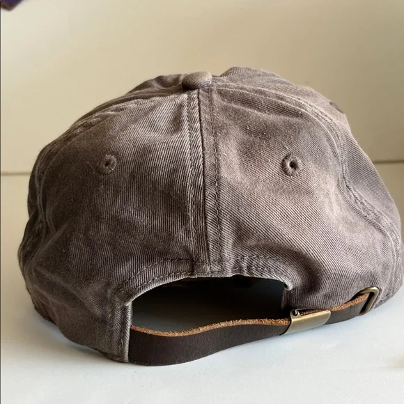 J. Crew Brown Snoopy Embroidered Baseball Cap - Picture 2 of 4